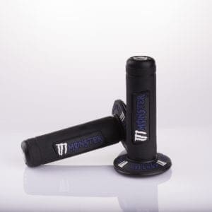 108-12-BL Motorcycle Handlebars Monster Grips Blue