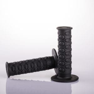 108-20-BK Motorcycle Handlebars Skull Black